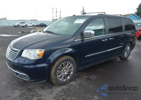 2011 Chrysler Town & Country Limited z USA, uszkodzony, nr VIN 2A4RR6DG6BR613864